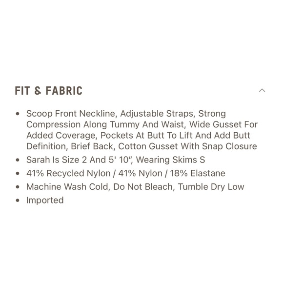 NEW Skims Seamless Sculpting Brief Bodysuit in Ochre Women’s S/M - Picture 8 of 8